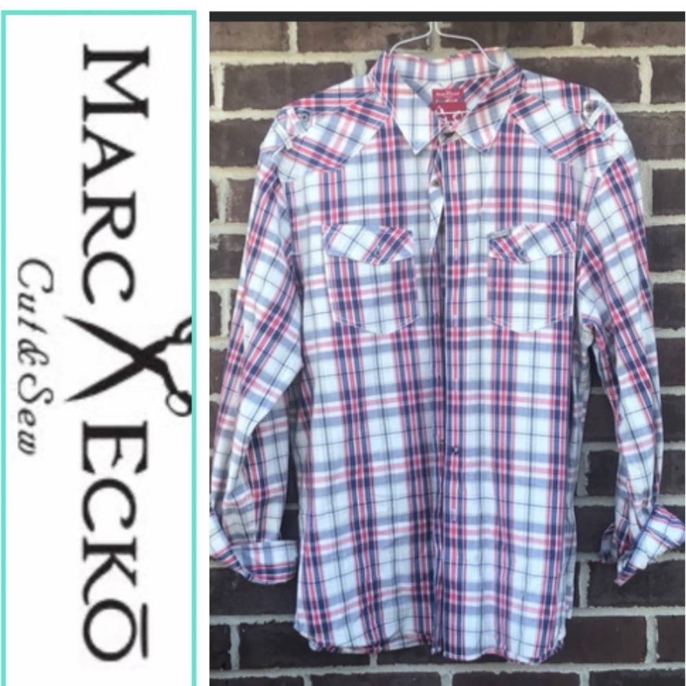 Marc Ecko button down 100% cotton